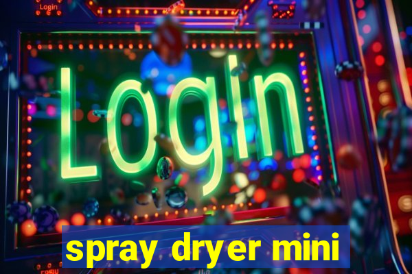 spray dryer mini